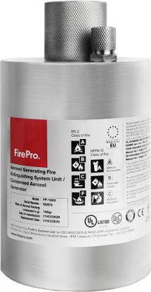 Válcový generátor FirePro